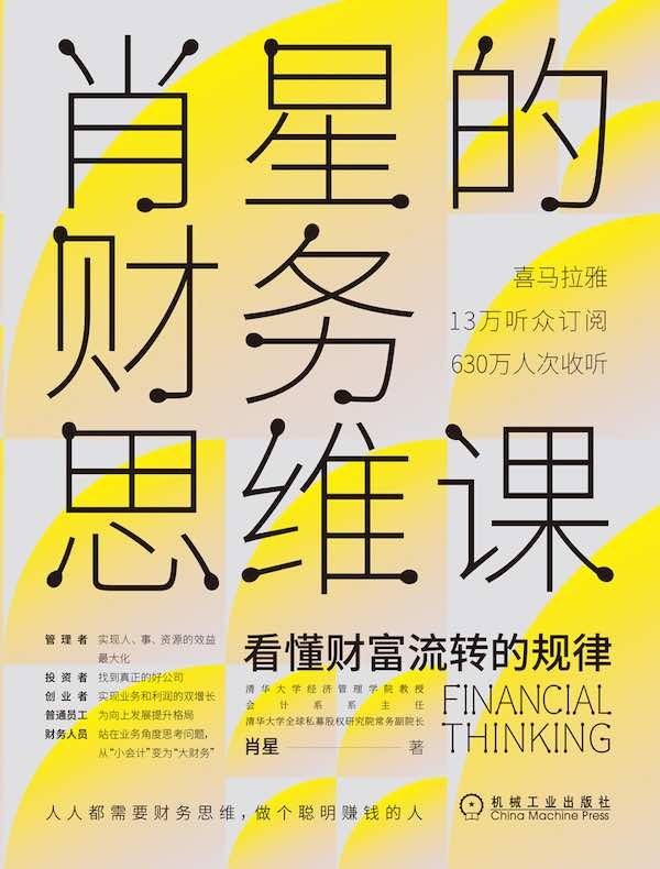 《肖星的财务思维课》看懂财富流转的规律