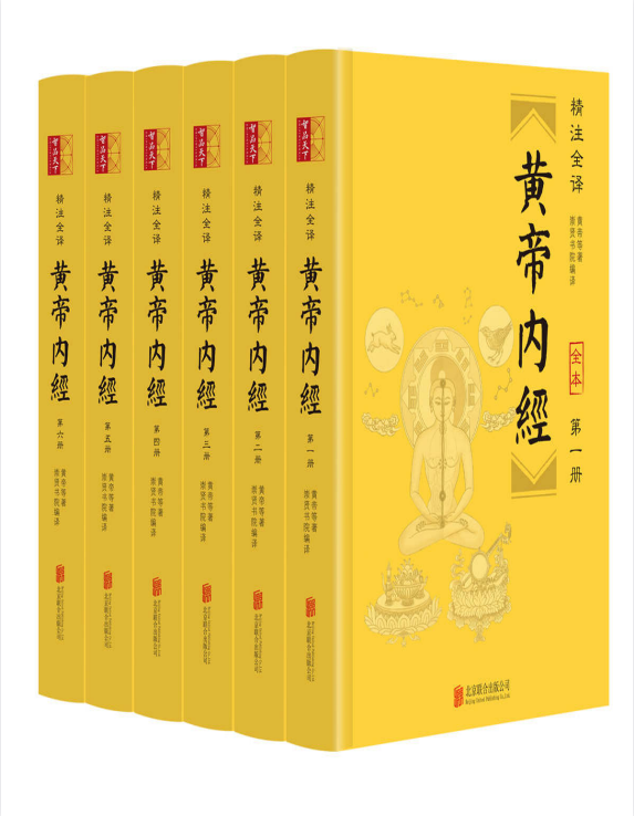 《黄帝内经》精注全译全六册｜中医典籍经典版本